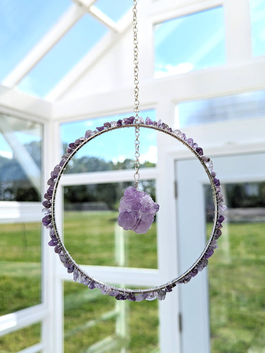 Amethyst Suncatcher