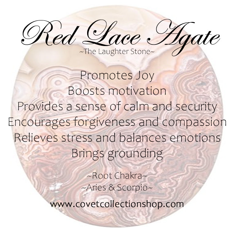Red Lace Agate and Ocean Jasper Necklace