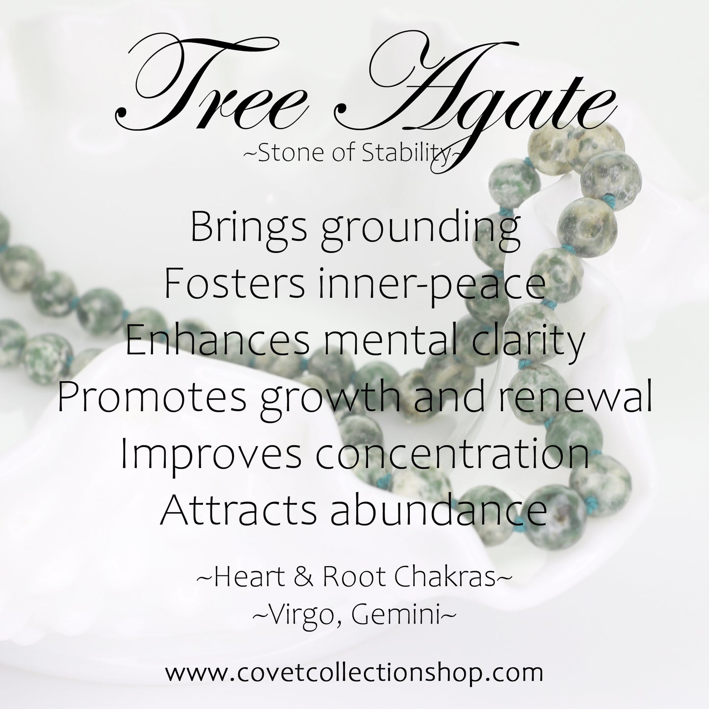 Tree Agate Necklace