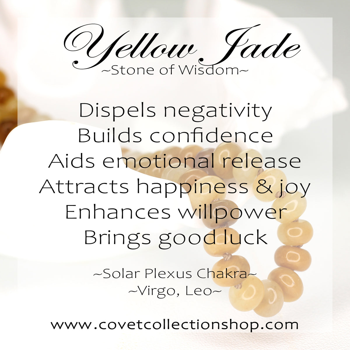 Yellow Jade and Citrine Woven Bracelet